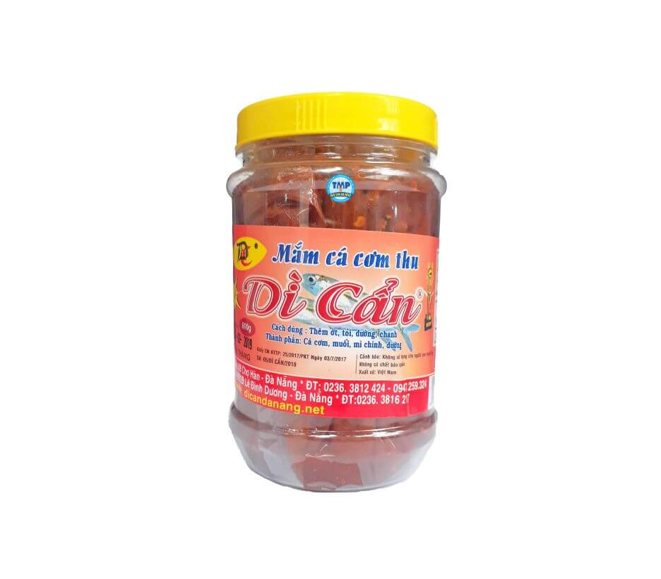 Mắm Cá Cơm Thu Đặc Biệt Dì Cẩn.